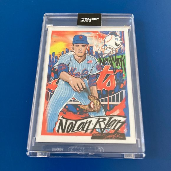 Topps Project 2020, Nolan Ryan Baseball Card by King Saladeen, #105